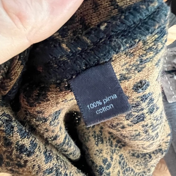 Peruvian Connection Pima Cotton Sweater Dress, size small - Picture 3 of 5